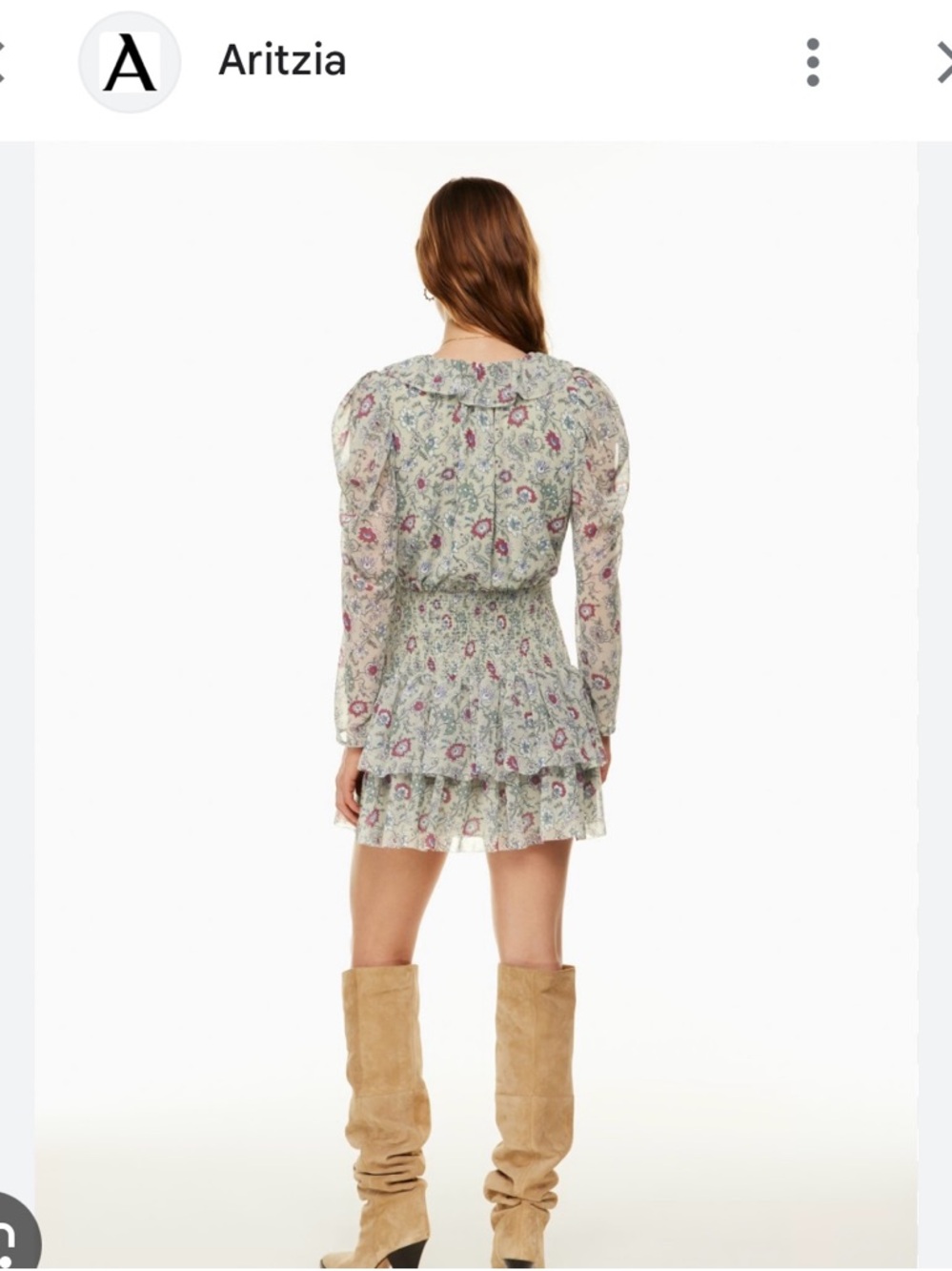Wilfred aritzia “poem” dress - Picture 7 of 10